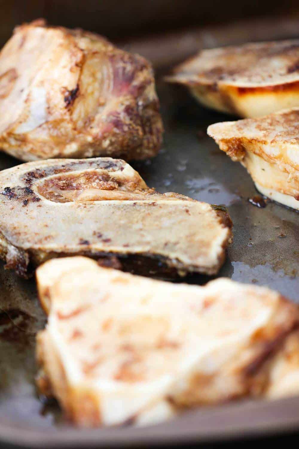 roasted beef bones for homemade beef stock