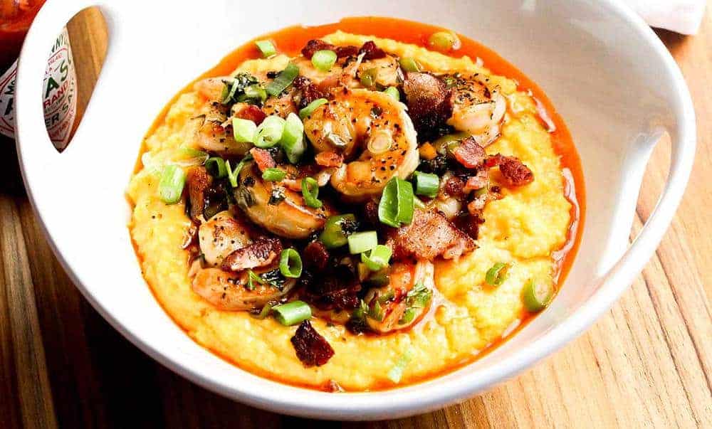 Southern Shrimp and Cheesy Grits recipe