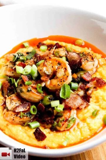 Southern Shrimp and Cheesy Grits recipe