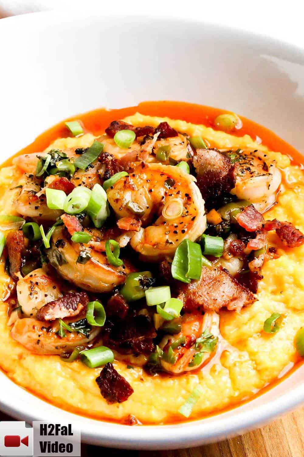 Southern Shrimp and Cheesy Grits recipe