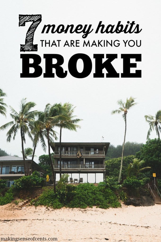 Bad money habits can lead to debt, living paycheck to paycheck, unhappiness, and more. Here are several bad money habits that may be making you broke.