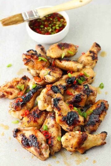 Grilled Thai Chicken Wings