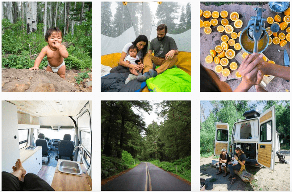 Giddi and Jace live in a van and travel full-time with their baby and dog. They are outdoor enthusiasts who purchased and converted a Sprinter van. #vanlife