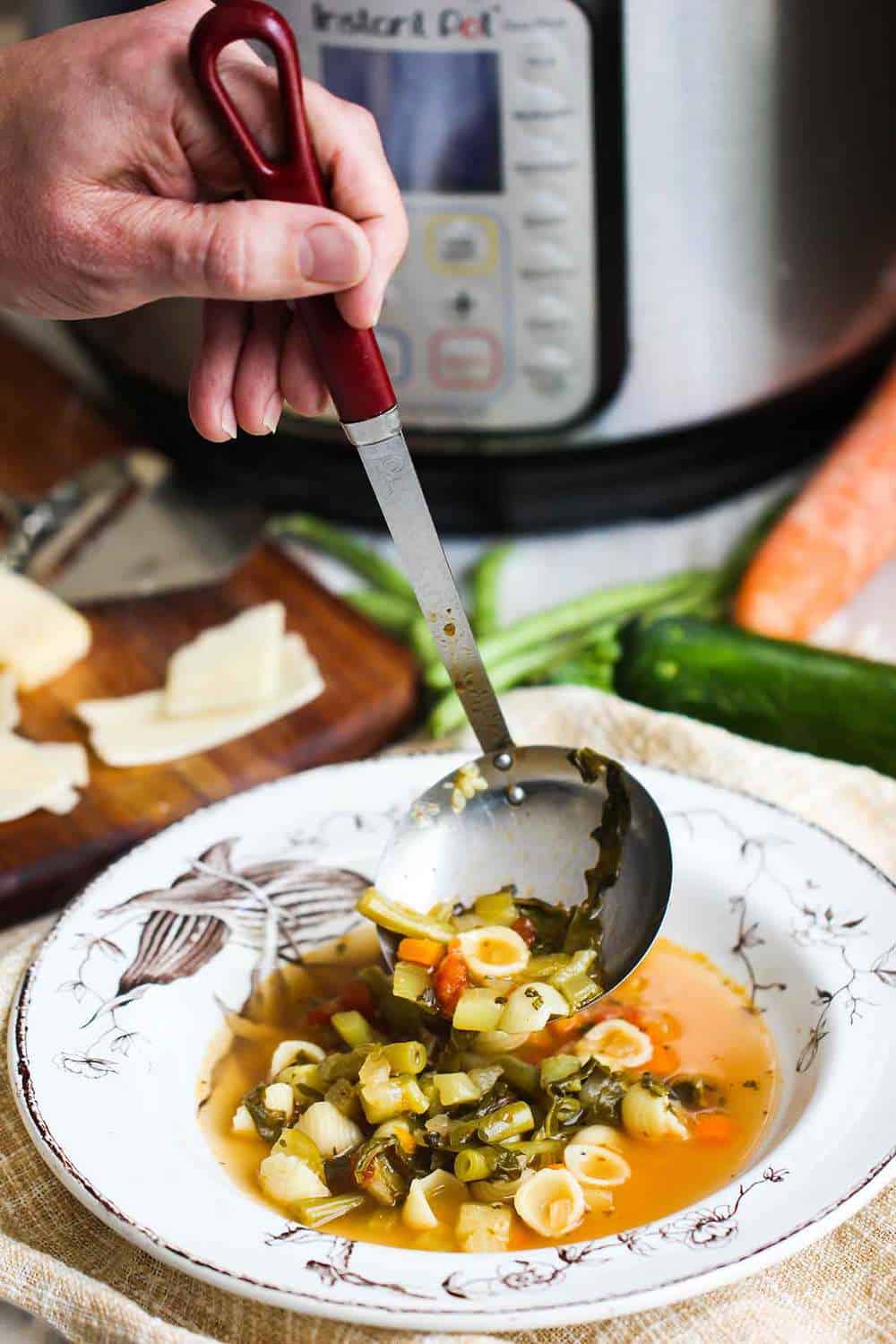 Instant Pot Minestrone Recipe