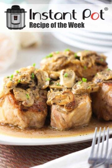 Instant Pot Smother Pork Chops