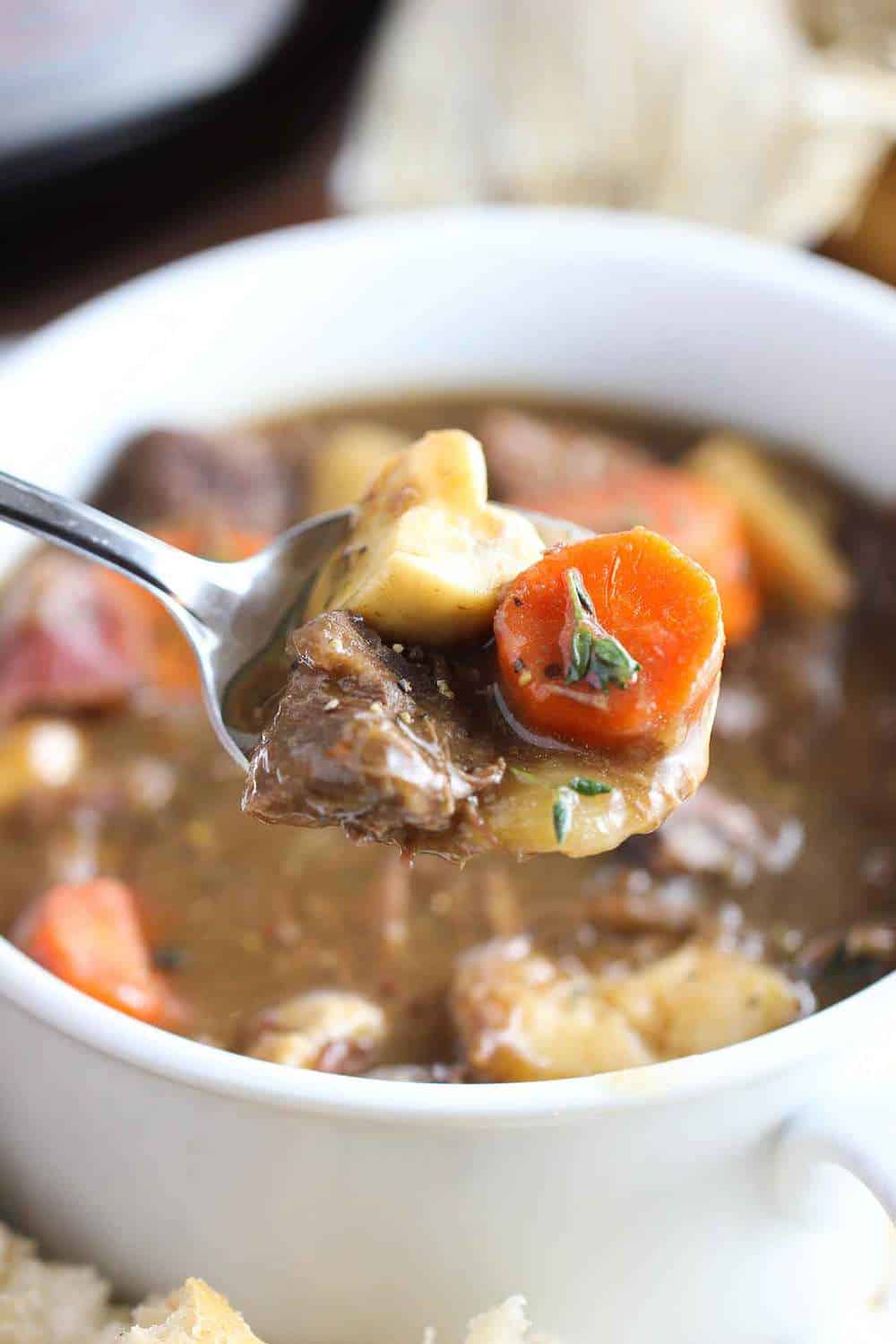 Instant Pot Irish Guinness Beef Stew recipe