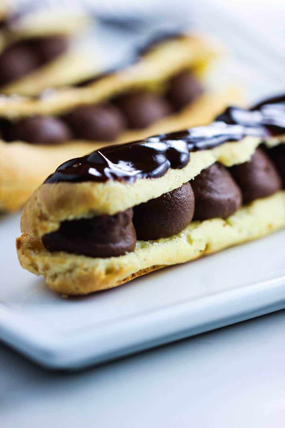 Chocolate Eclairs recipe