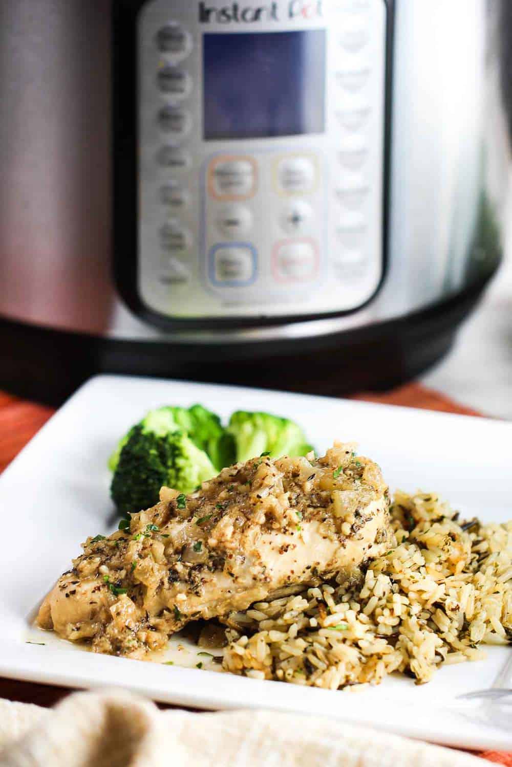 Instant Pot Dijon Chicken recipe