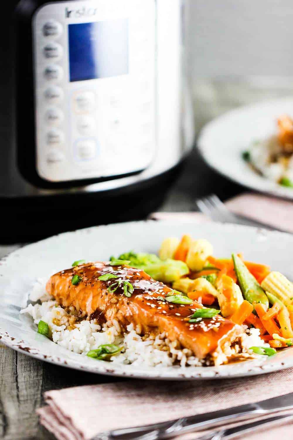 Instant Pot Teriyaki Salmon recipe