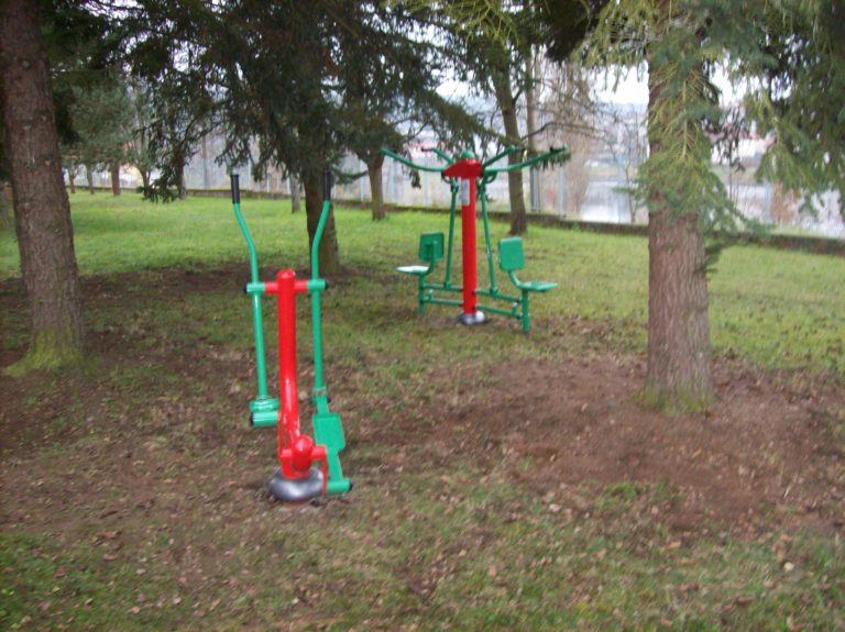 Venkovní fitness stroje, Kamýk nad Vltavou