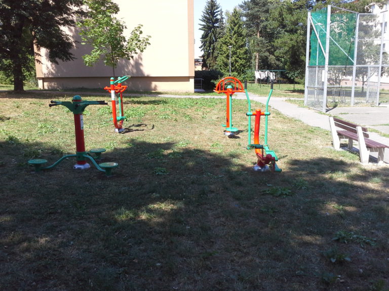 Venkovní fitpark,Zlín