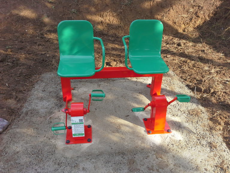 Venkovní fitness prvky, Brno Žebětín – Křivánkovo náměstí