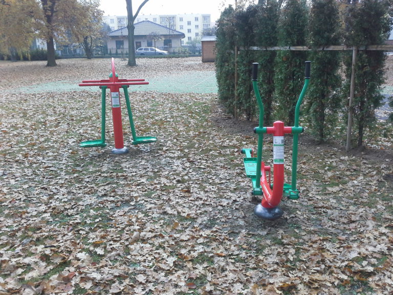 Venkovní fitness prvky