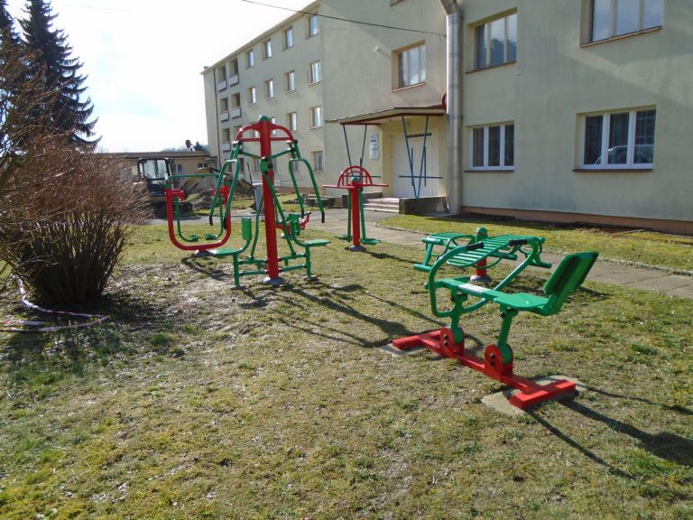 Venkovní fitpark, Březnice VOŠ a SOŠ
