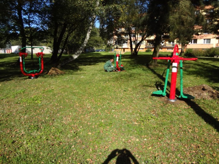 Venkovní fitness hřiště,  Světlá nad Sázavou