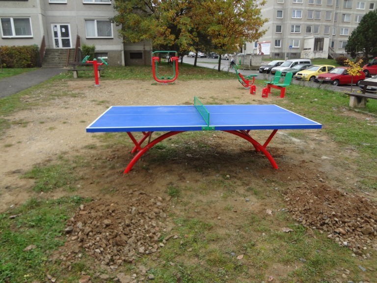 Stolní tenis, Borovanská ul., MČ Praha 12