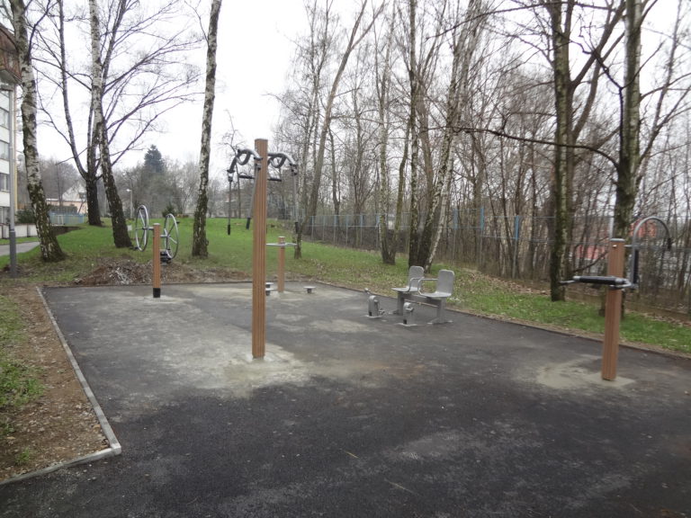 Hřiště pro seniory v Domě s pečovatelskou službou, Ostrava-Muglinov