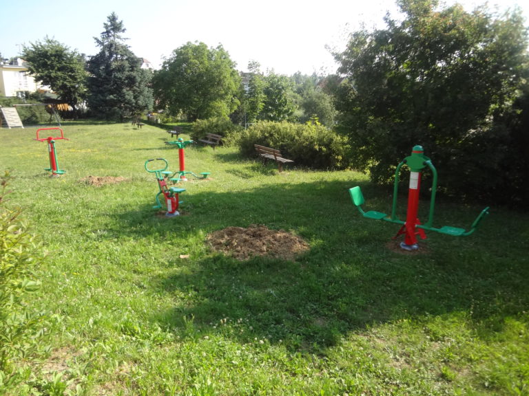 Venkovní fitness stroje, Zábřeh