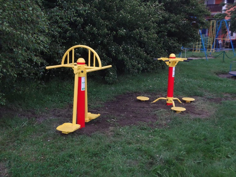 Fitness koutek, Motel u Jezera