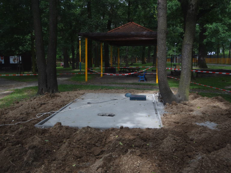 Sportoviště pro seniory v parku Petra Bezruče, Bohumín