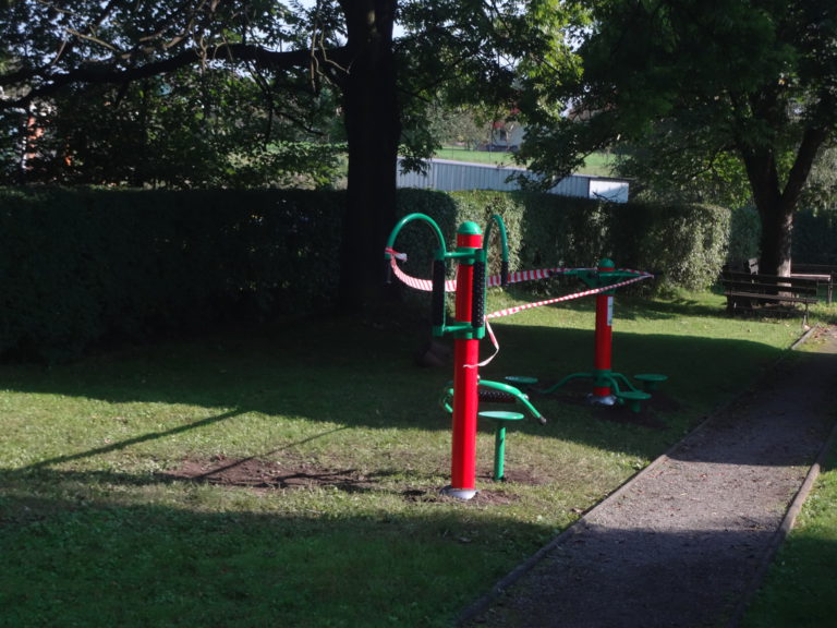 Venkovní fitness prvky, Petřvald