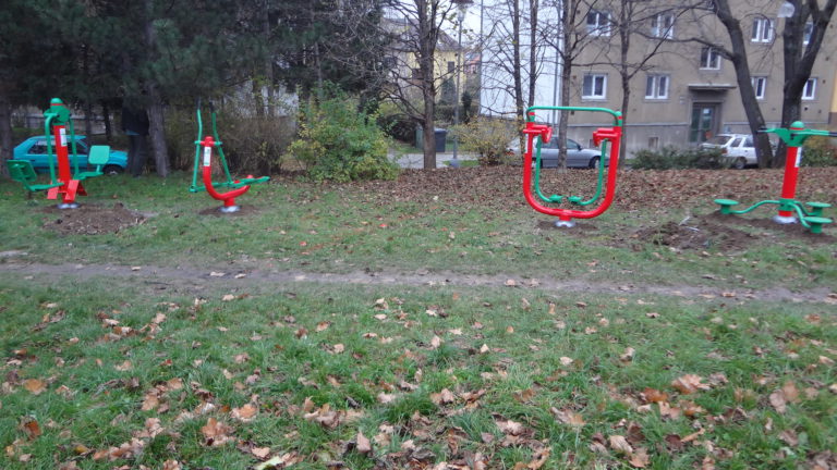 Venkovní fitpark, Brno Židenice