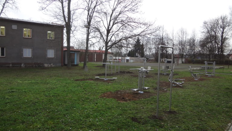Venkovní fitness prvky, Pardubice