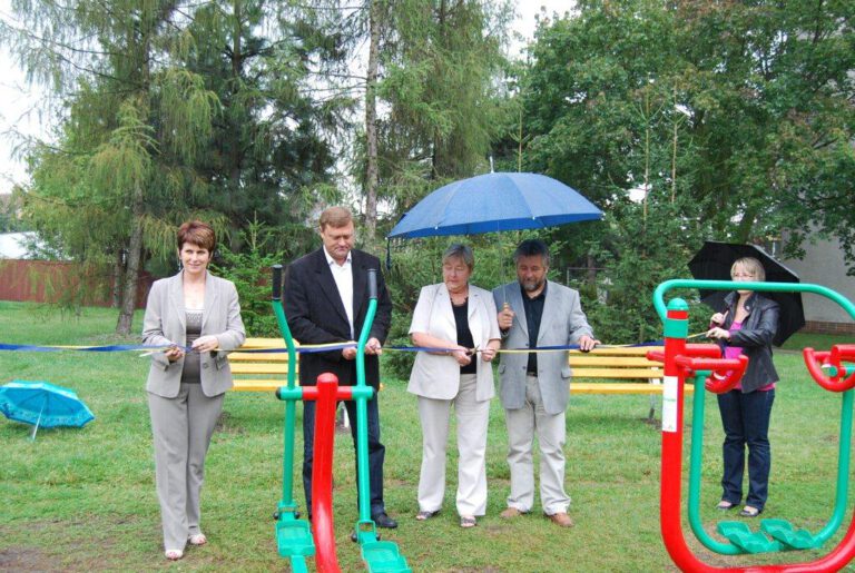 Venkovní fitness stroje, Prostějov