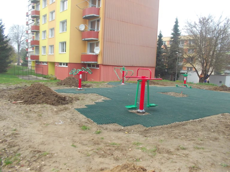 Venkovní fitness stroje, Týn nad Vltavou