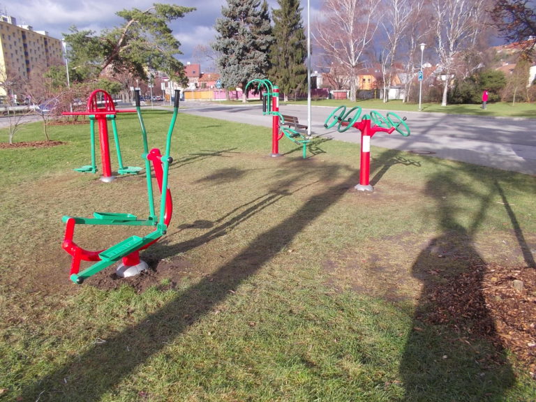 Venkovní fitness tělocvična, Chrudim