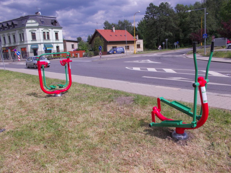 Venkovní fitness prvky, Chrastava – Nádražní