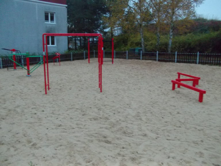 Venkovní fitpark, Kamýk nad Vltavou