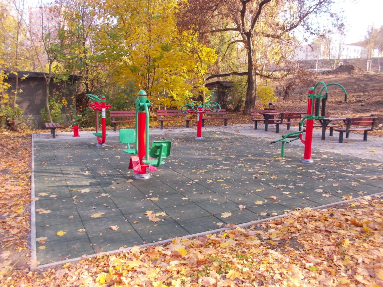 Venkovní fitpark, Ostrava – Mariánské Hory