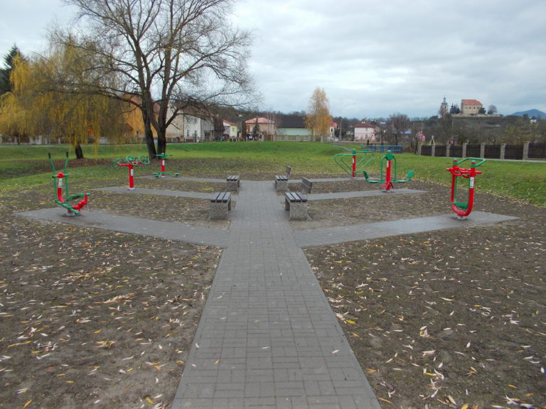 Venkovní fitpark, Křešice