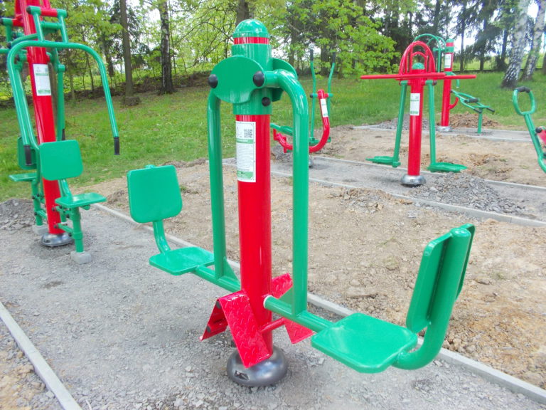 Venkovní fitpark, Lanškroun