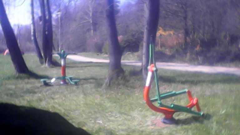 Venkovní fitness stroje, Chlum u Třeboně