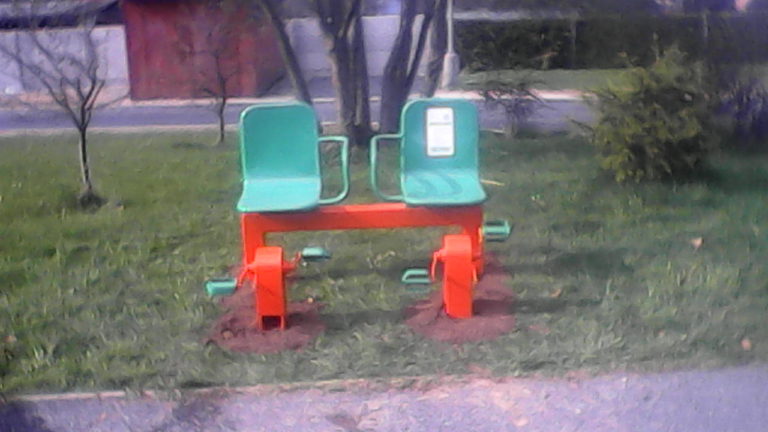 Venkovní fitness stroje, Mladá Vožice