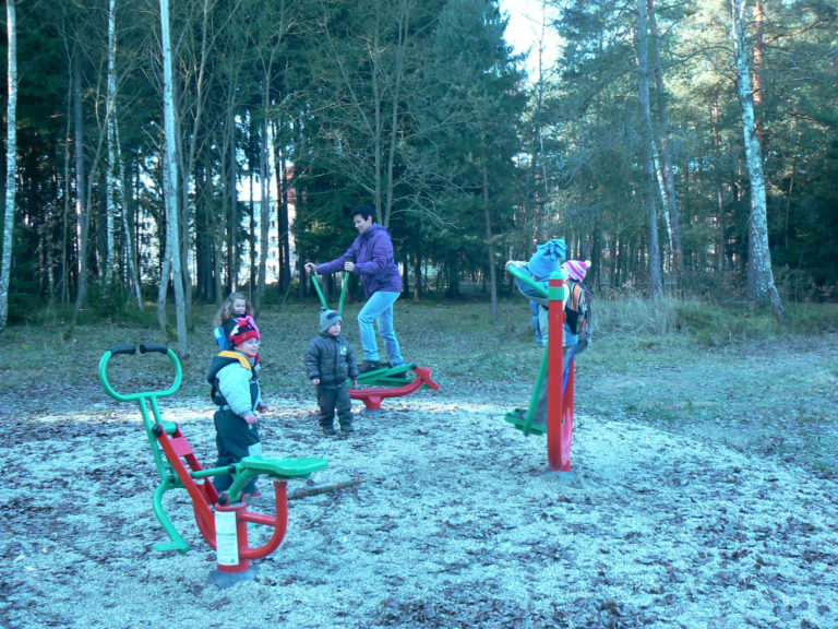 Venkovní fitness stroje, Ralsko – Ploužnice