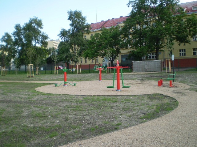 Venkovní fitpark, Mělník