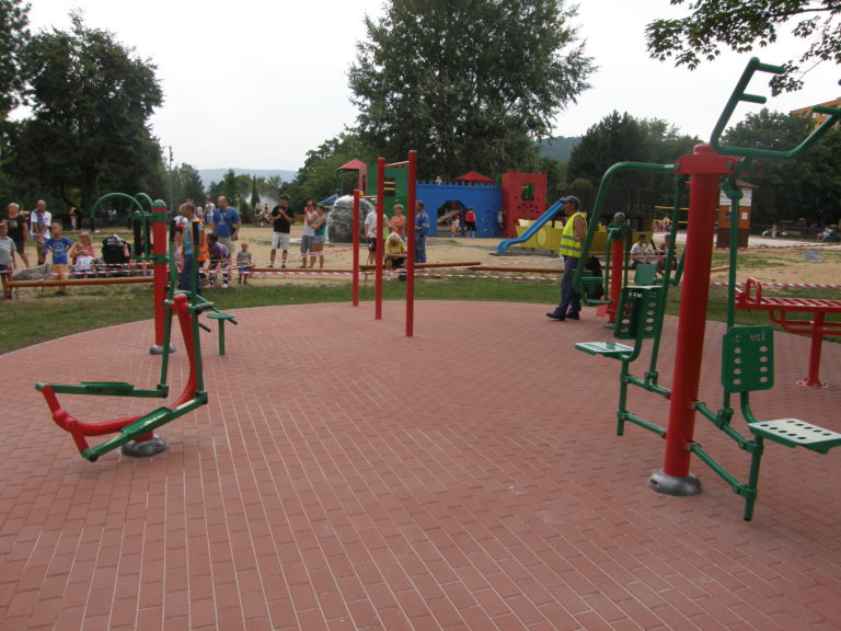 Venkovní fitpark, Ústí nad Labem
