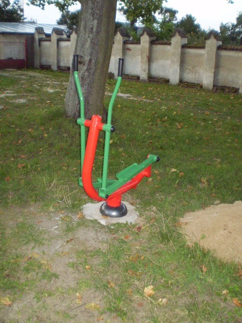 Venkovní fitness stroje, Slavonice