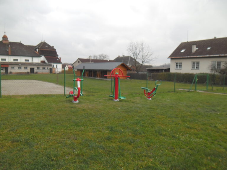 Fitness hřiště v areálu TJ Sokol, Nový Malín