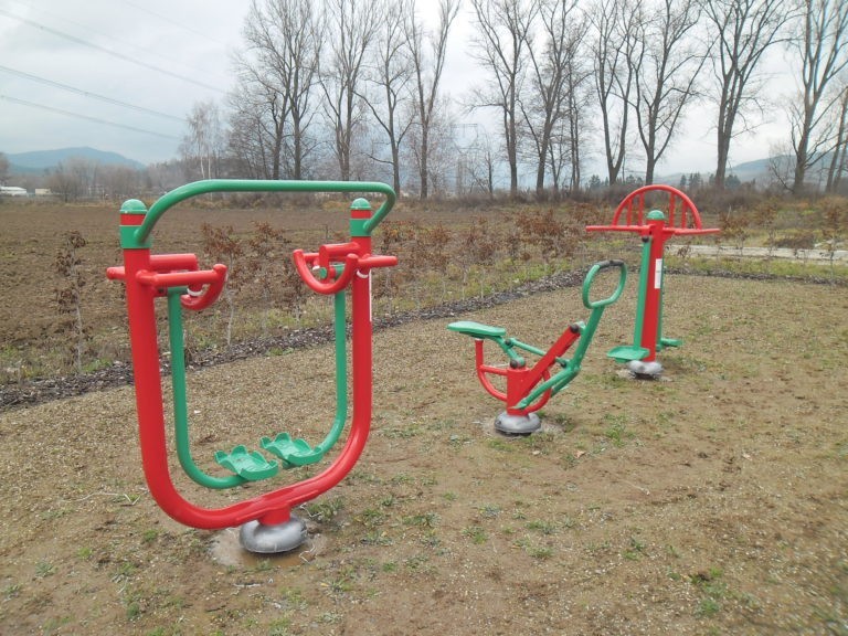 Fitness hřiště pro seniory i mládež, Nový Malín