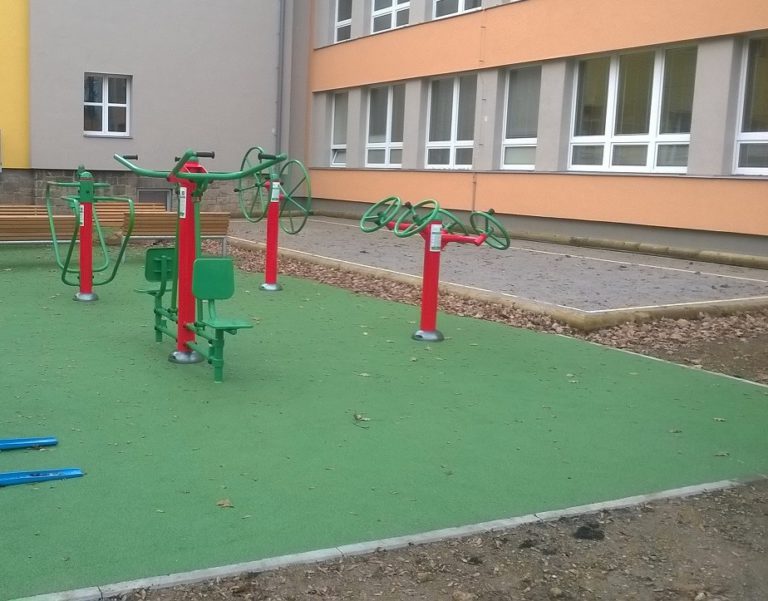 Venkovní fitpark, Jihlava – ZŠ Jungmannova
