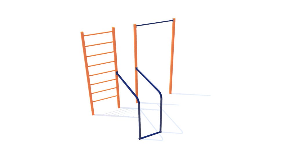 ZW21 - Žebřiny, hrazda, bradla