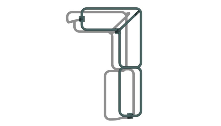 PB 04 Parkourová lavička a zábradlí Incorner