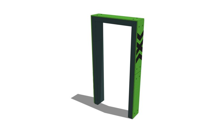 PW 04 Parkourová stěna vysoká prázdná