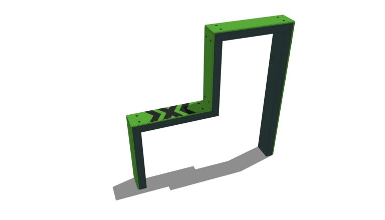 PW 07 Parkourová stěna vysoká L