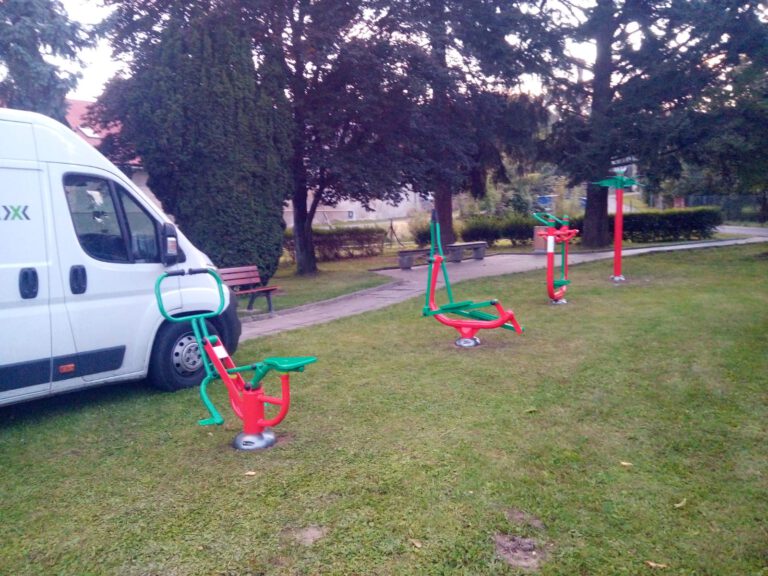 Venkovní fitness stroje, Sosnová