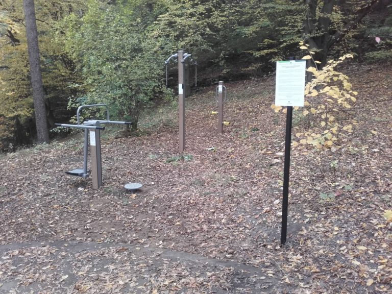 Venkovní fitness stroje, Děčín